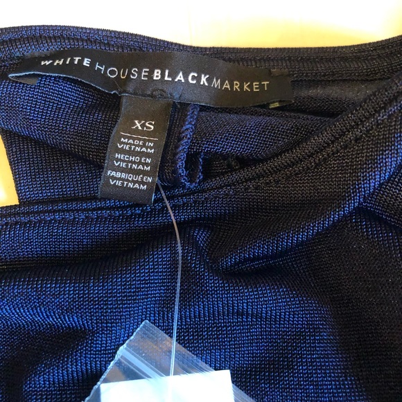 NWT WHBM dolman sleeve blouson dress size XS - Picture 7 of 10